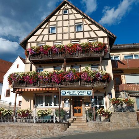 Gasthof-Pension Fraenkische Schweiz Obertrubach Dış mekan fotoğraf